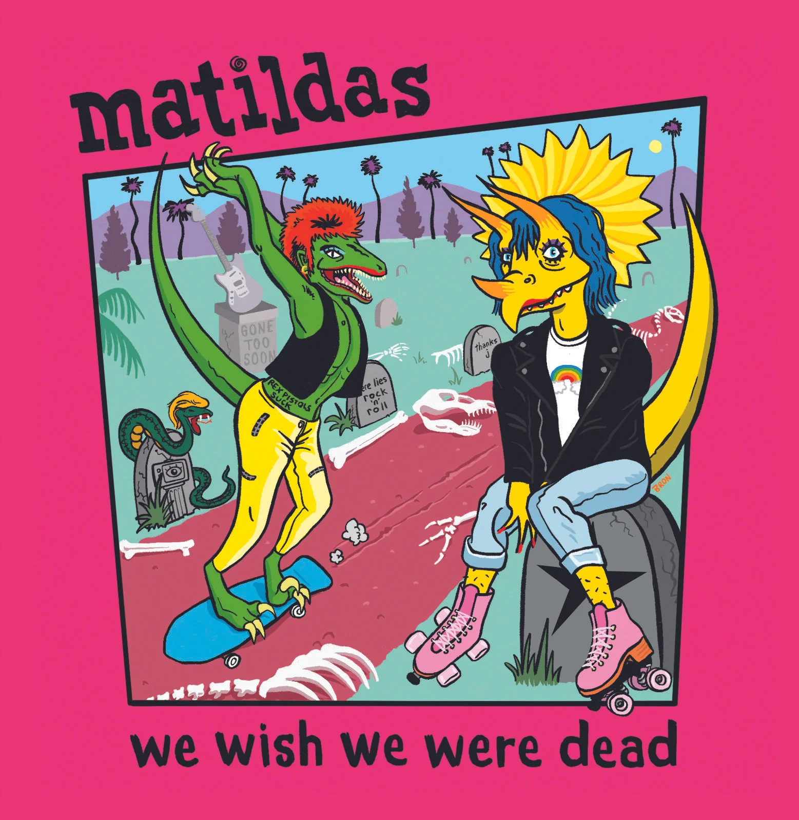 EP Cover for the band Matildas