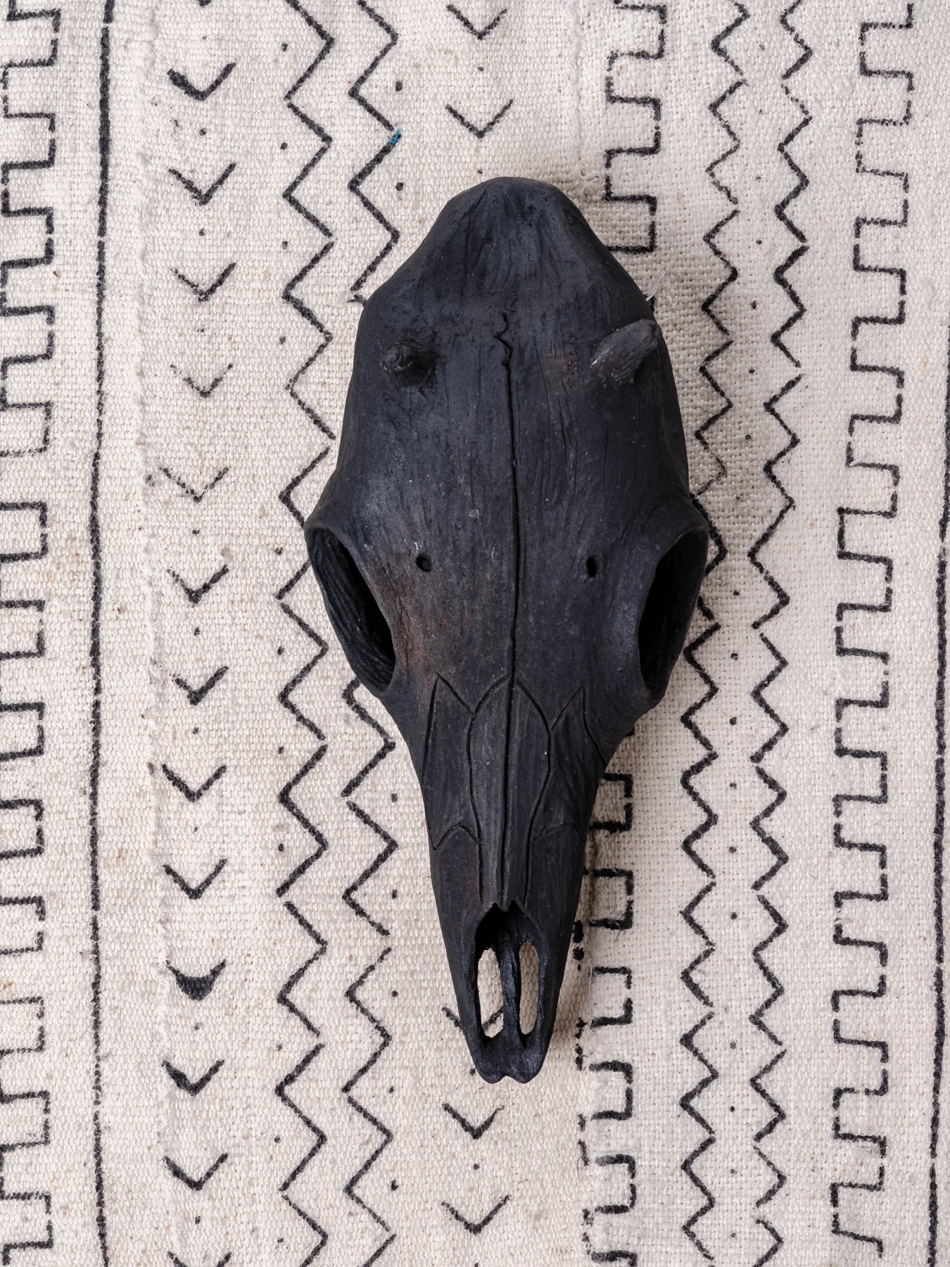 Black Deer Skull