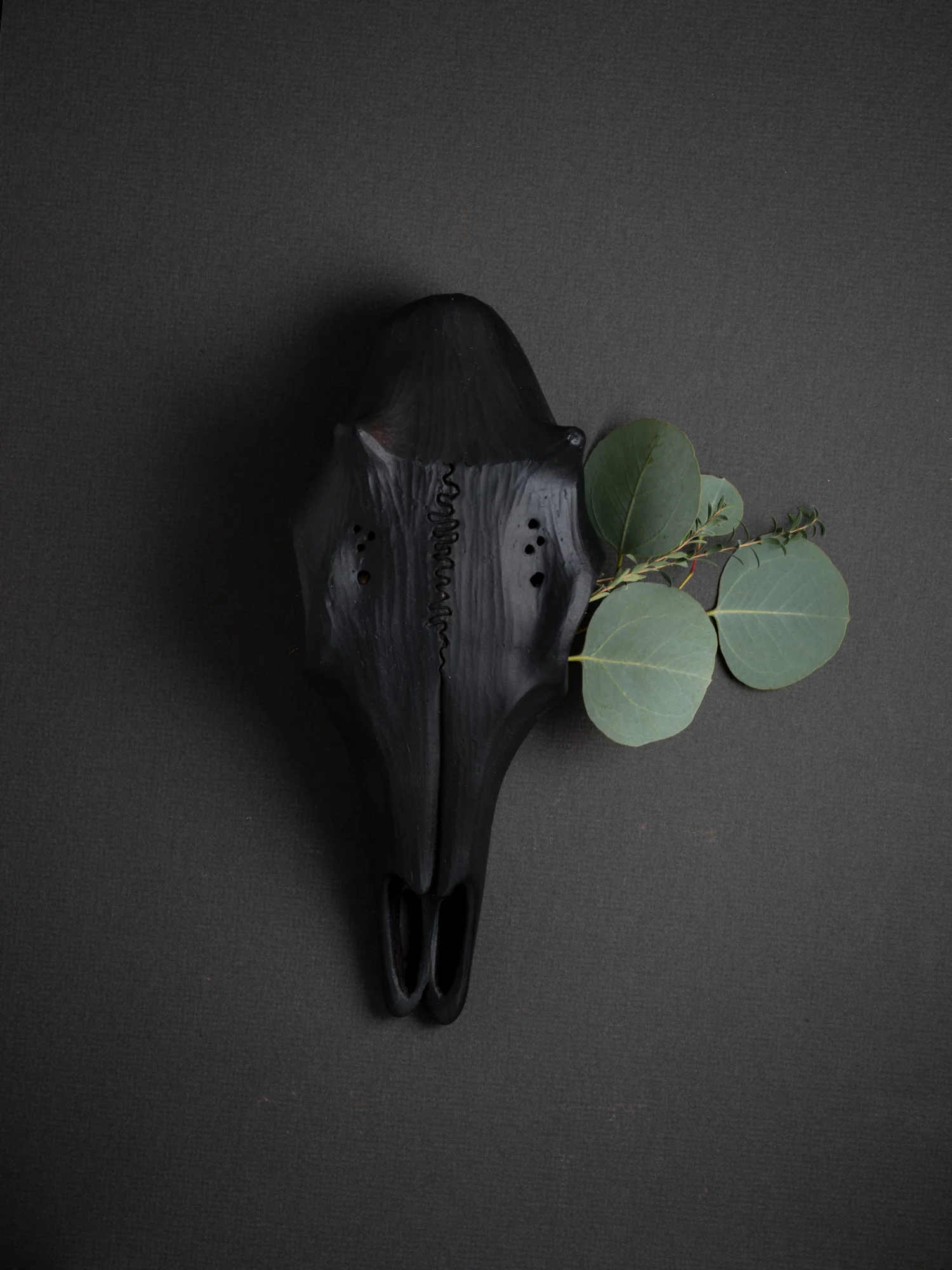 Black Deer Skull