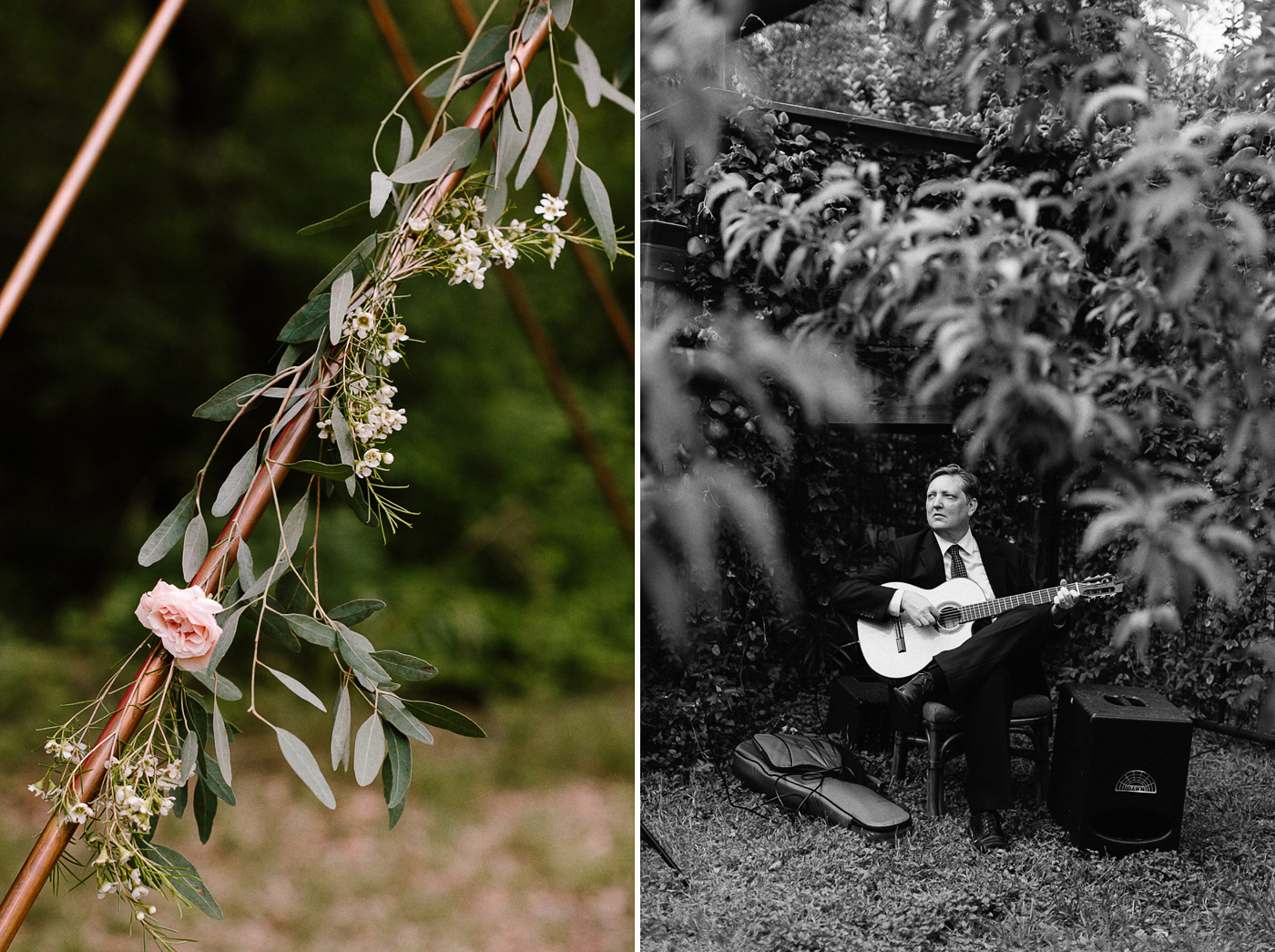 Rural Texas Backyard Wedding Floral Details