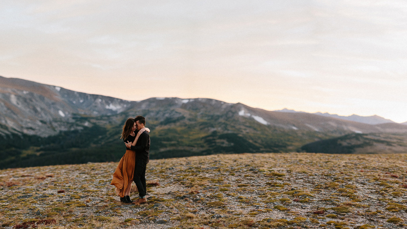 Trail Ridge Road Estes Park Colorado Anniversary Session