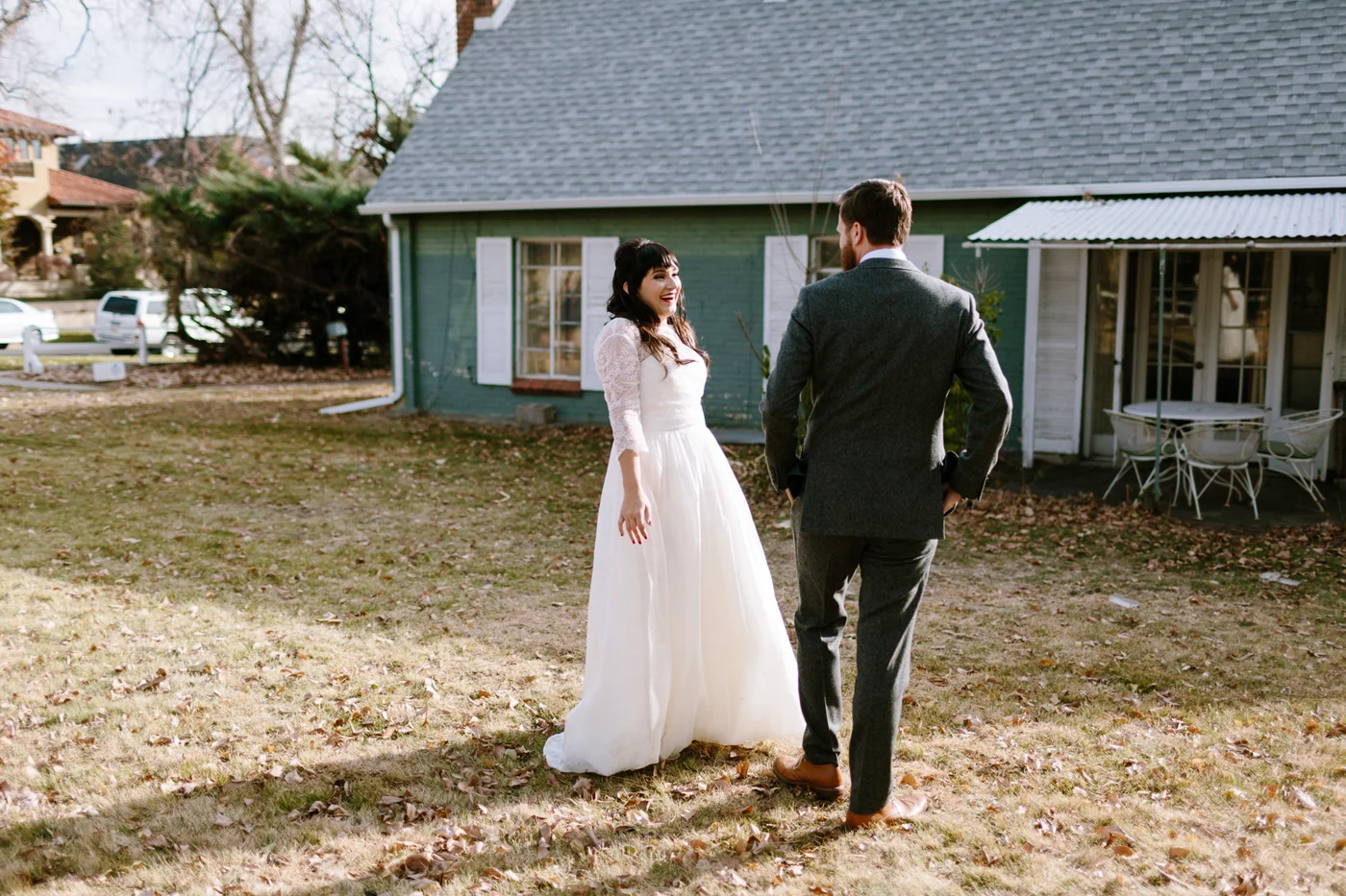 Studios at Overland Crossing Bride and Groom