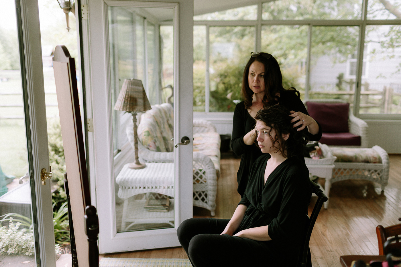 Annapolis Bride Getting Ready