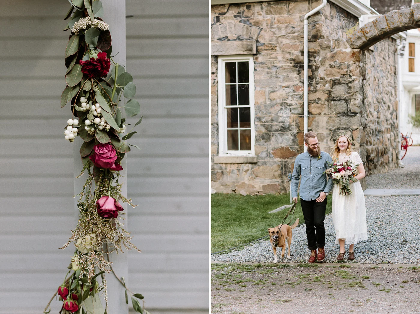 Georgetown flowers wedding ceremony