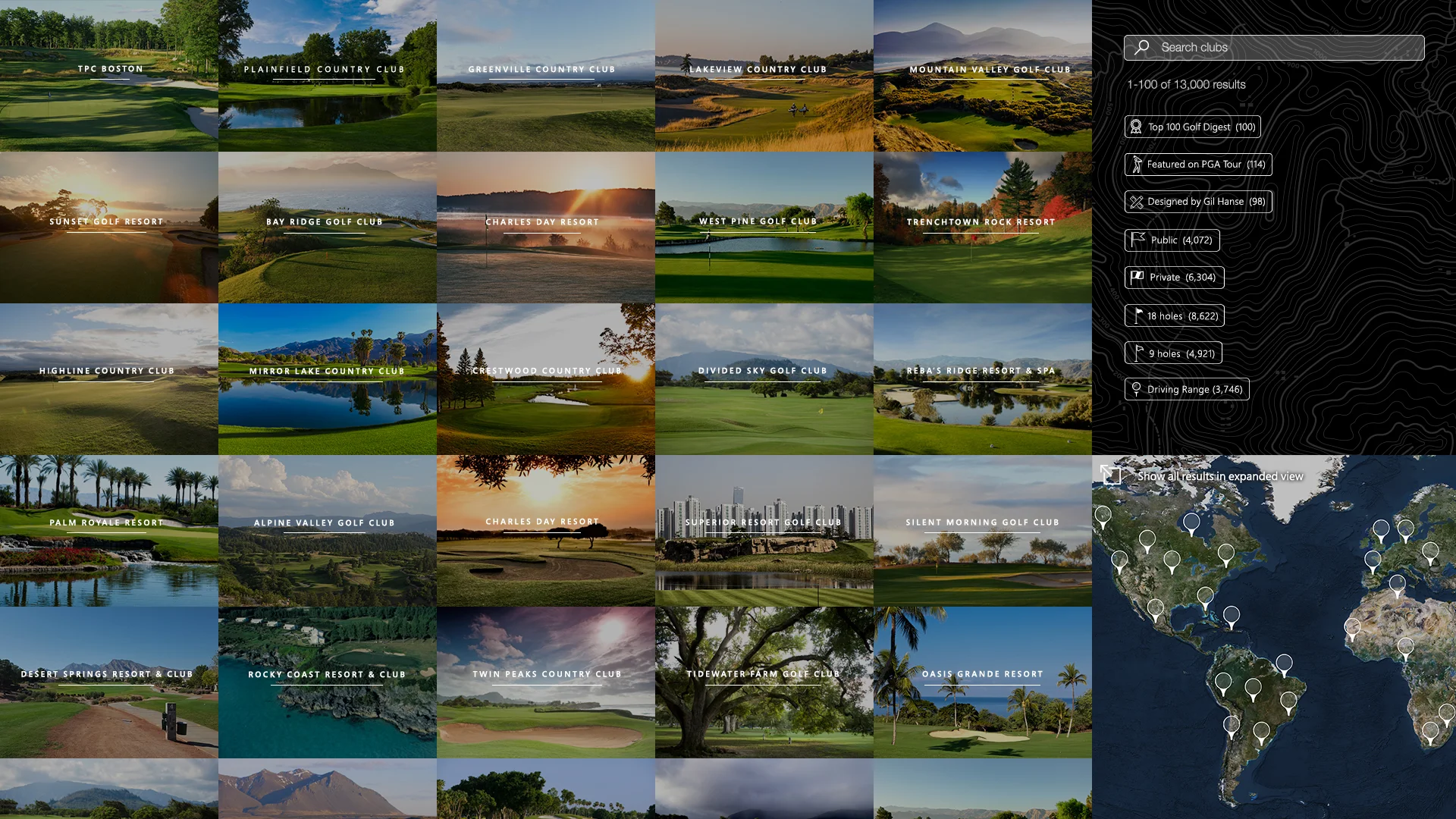  A robust search page and filtering system allows users to browse and navigate all 13,000 courses in the experience. 