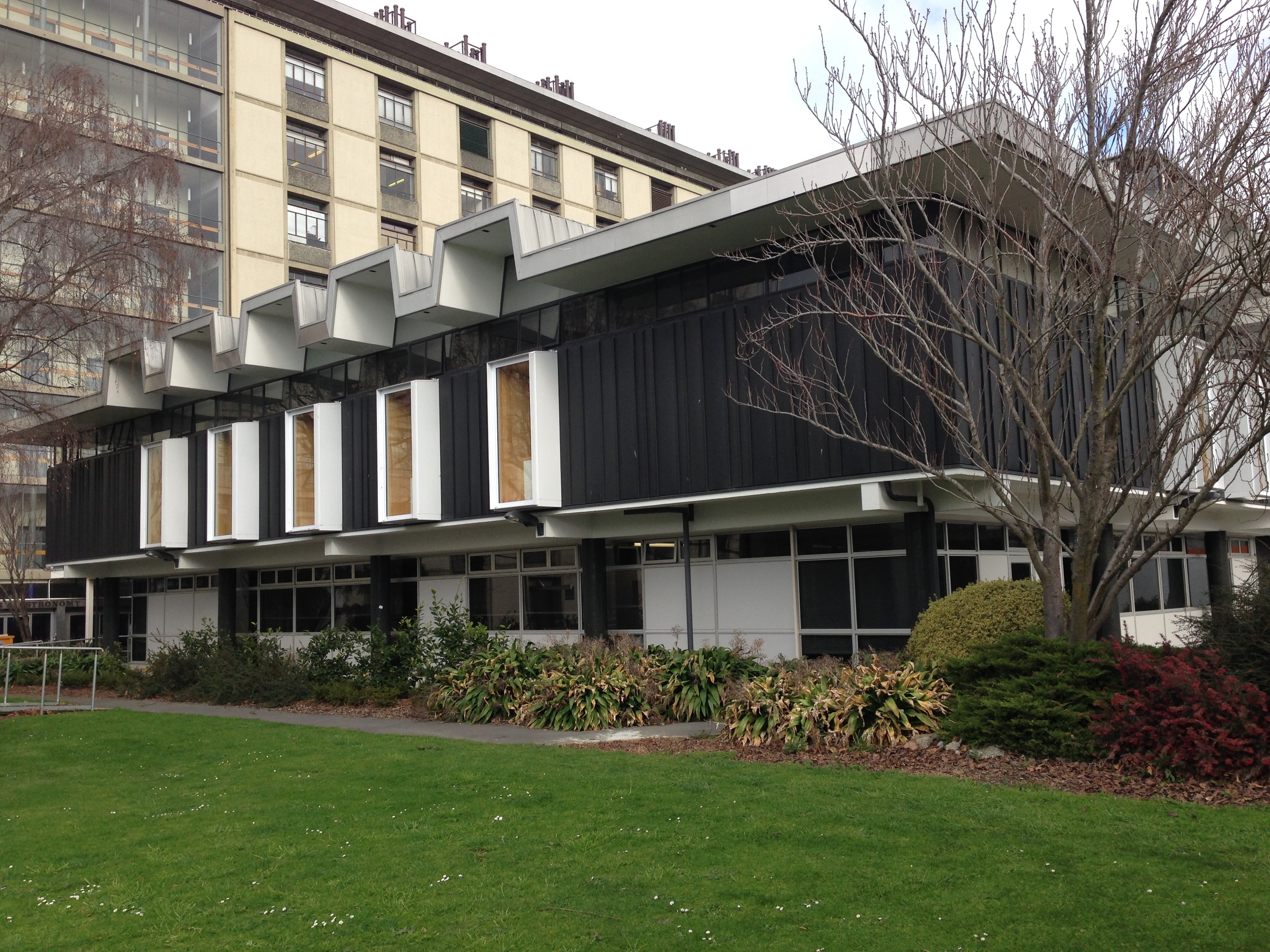 Student Services Building Strengthening, University of Canterbury, Christchurch