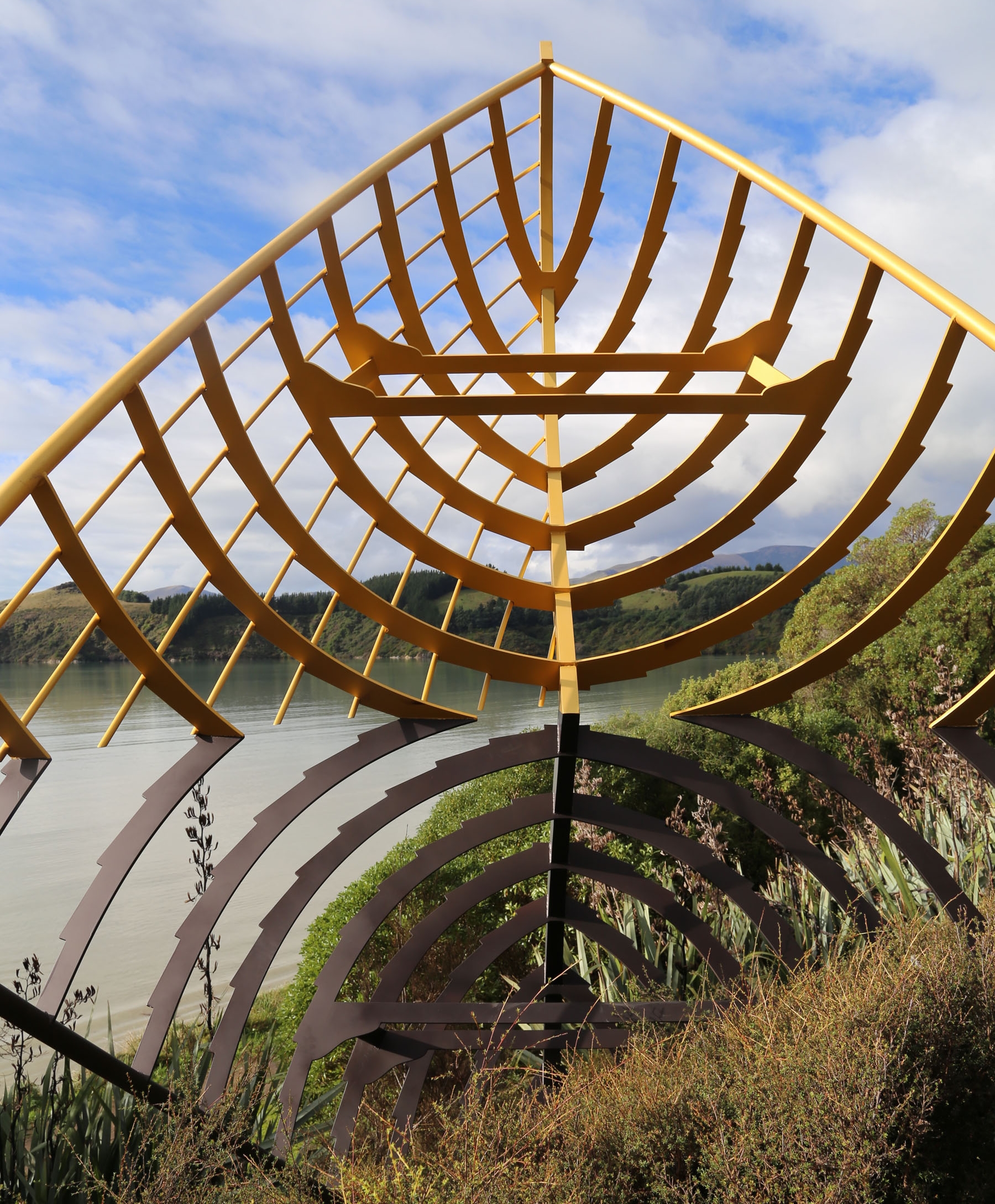 Ōhinetahi Boat Sculpture, Christchurch