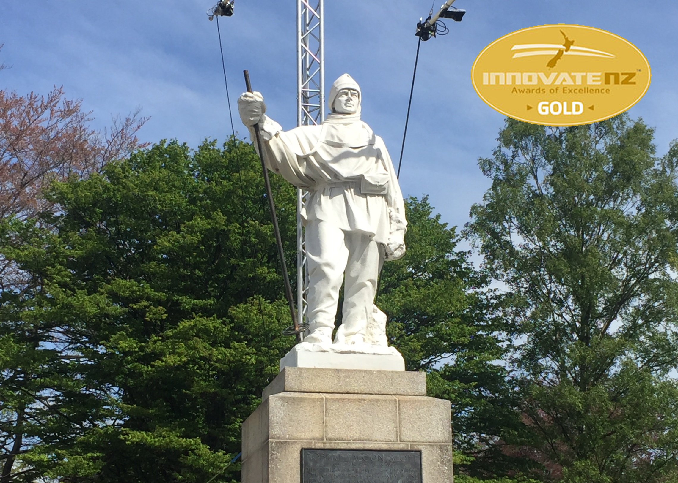 Scott Statue, Christchurch CBD