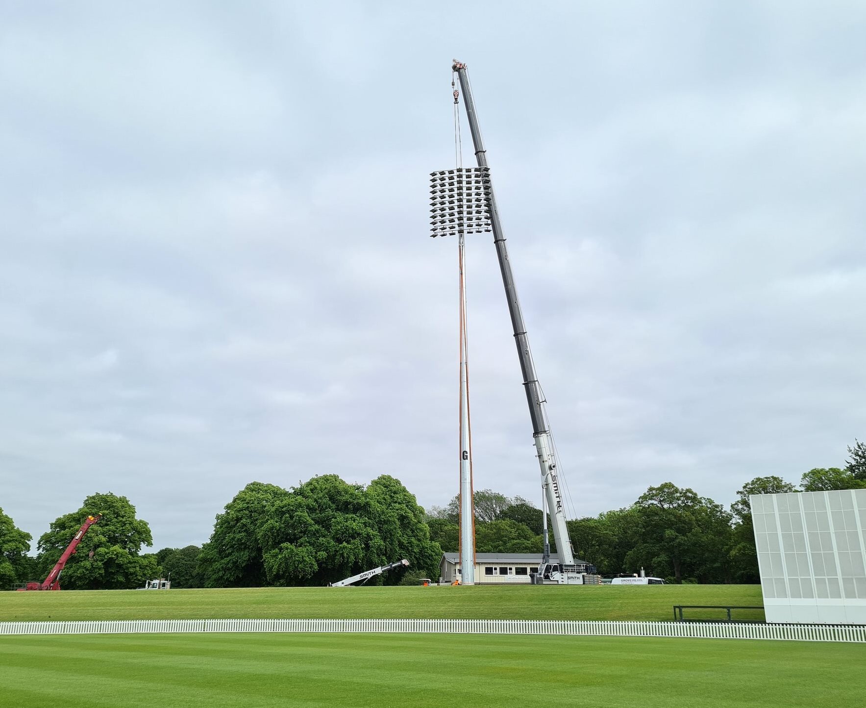 Hagley Oval Light Towers, Christchurch