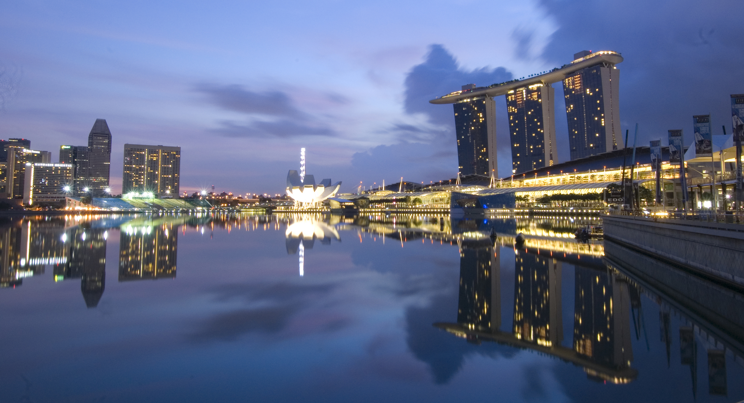 Marina Bay Sands at 645am - A Surreal Morning