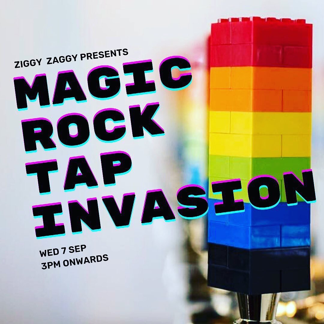 Good things must share! 

Head over to @ziggyzaggysg starting this Wed for a popping 8 tap @magicrockbrewing invasion. And yes, impy stout Bearded Lady Rum Edition will be flowing. 

Repost @ziggyzaggysg Something magical is coming our way&hellip;

M