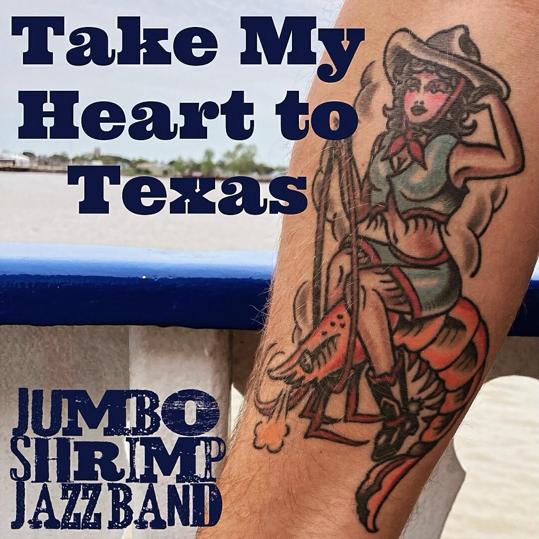 New music alert! &ldquo;Take My Heart to Texas,&rdquo; one of the songs on our upcoming album Prawn Shop will drop on Friday, April 5. Prawn Shop will be released on all streaming platforms in the next month or so - saddle up your shrimps and enjoy t