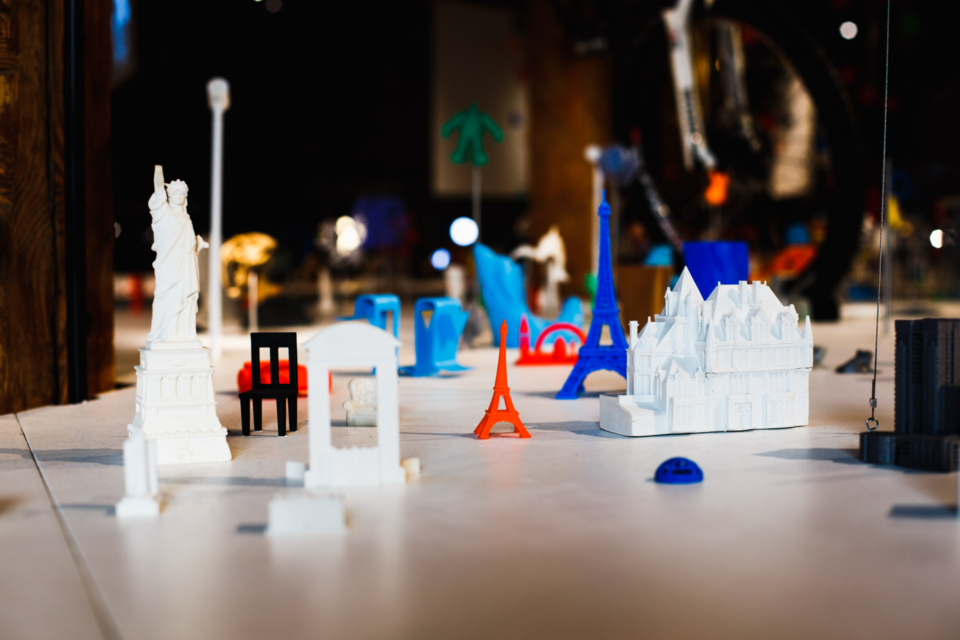 A few 3D printed objects.