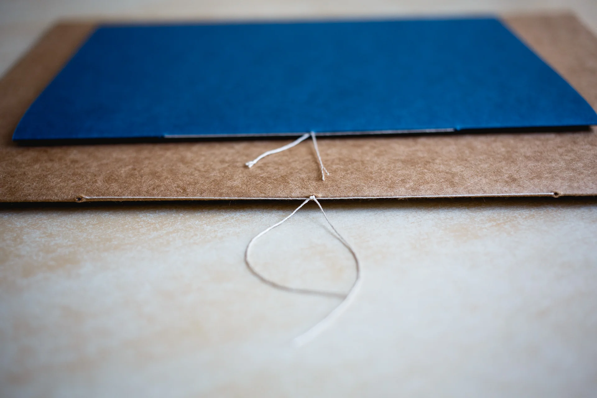 The pamphlet stitch.