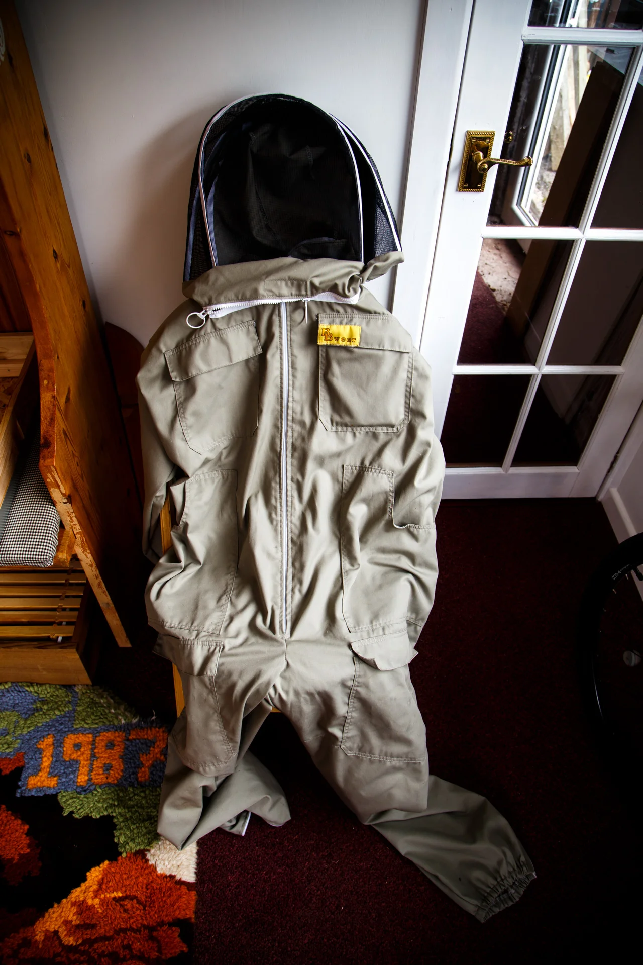 My Dad's bee suit.