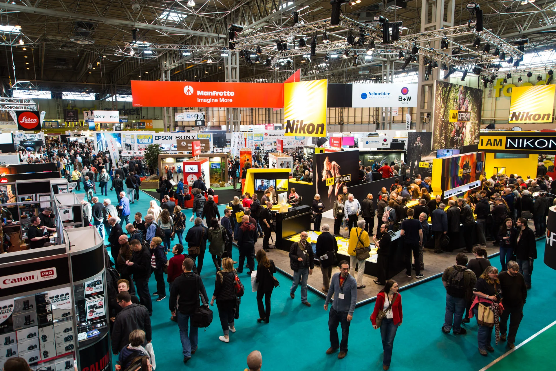 March - I went to The Photography Show at the Birmingham NEC Arena for the first time. There was much to see and do! ( blog here )