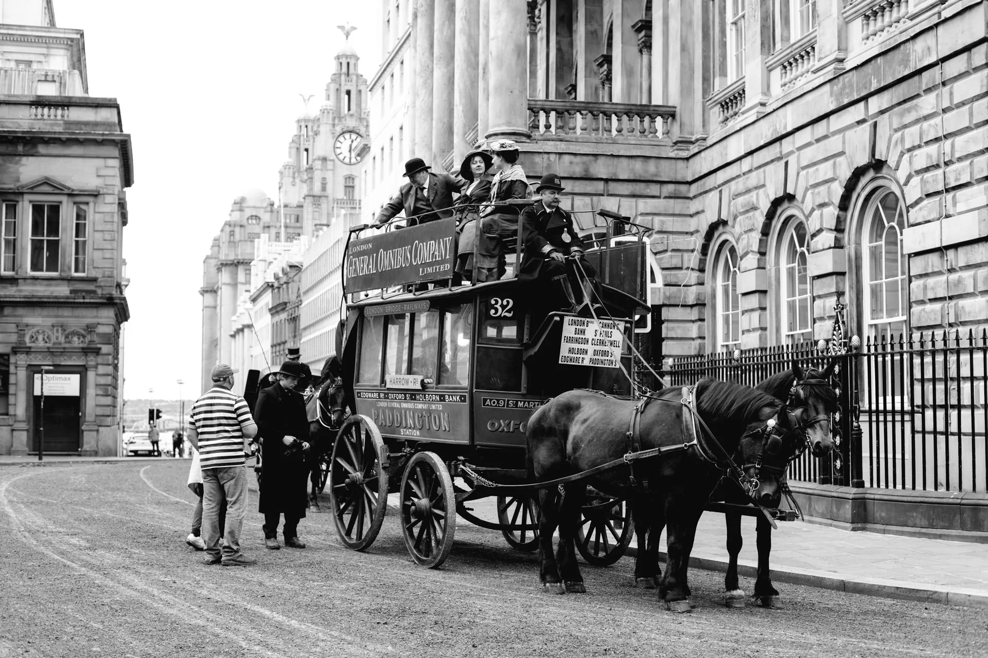 July - Filming for television and film became a regular sight in Liverpool in 2015. Seeing people in costume riding this horse drawn cart along a muddied road felt a bit like taking a step back in time!