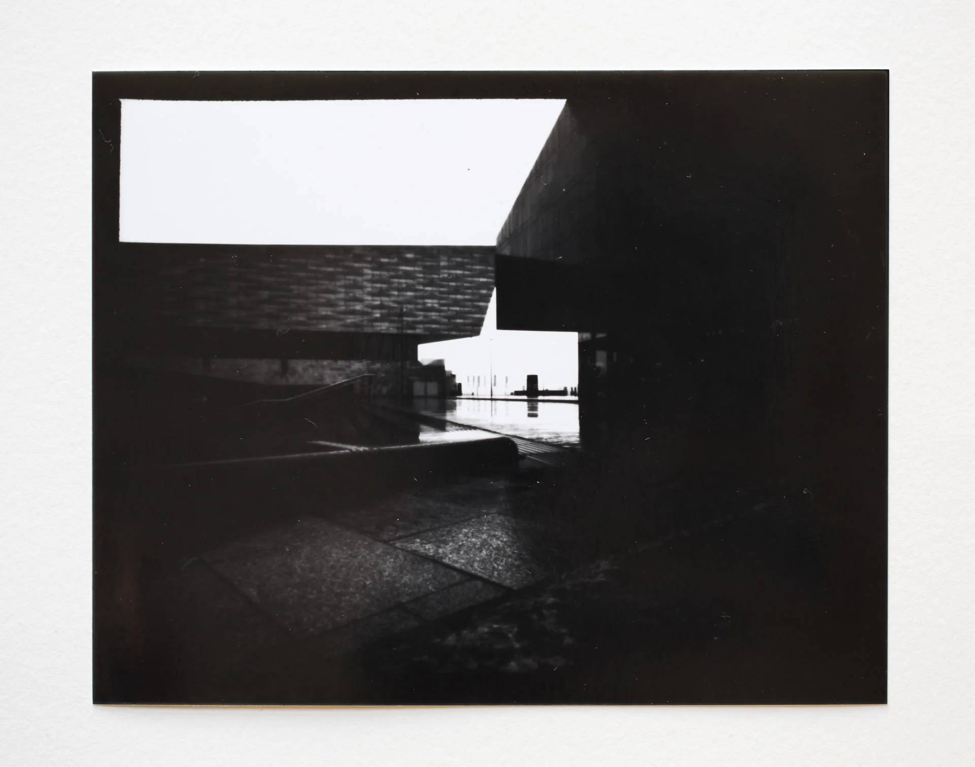 December - The Open Eye Gallery's Festive Photo Fayre held a pinhole workshop; a process I've wanted to try but never got round to doing. This photo of the Museum of Liverpool and a Mann Island building took 20 minutes to expose... 