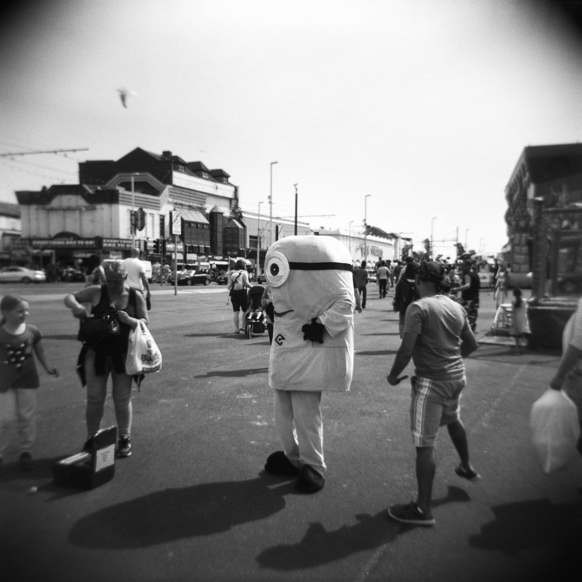 Minions were out in force in Blackpool.