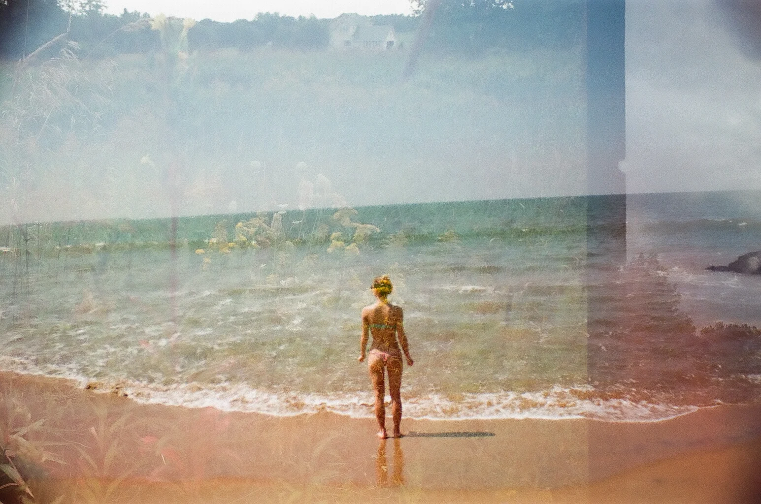 This photo was a collaboration with @margo_ingrassia . I shot in New Hampshire and she shot in Sri Lanka. This image is satisfyingly balanced, and I enjoy the combination of the beach and rural landscape. 