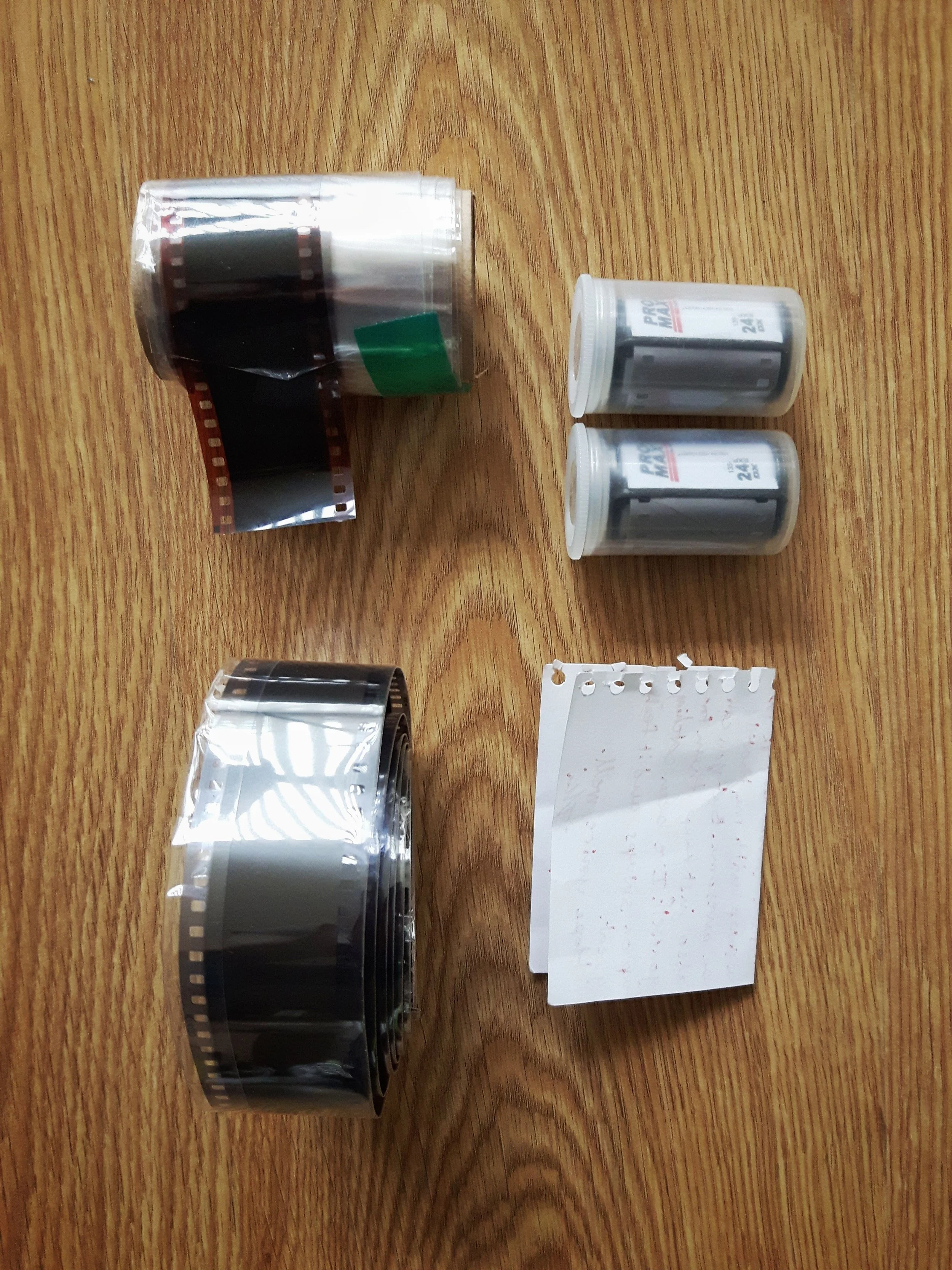 ...this involved both of us shooting on the same rolls of film...