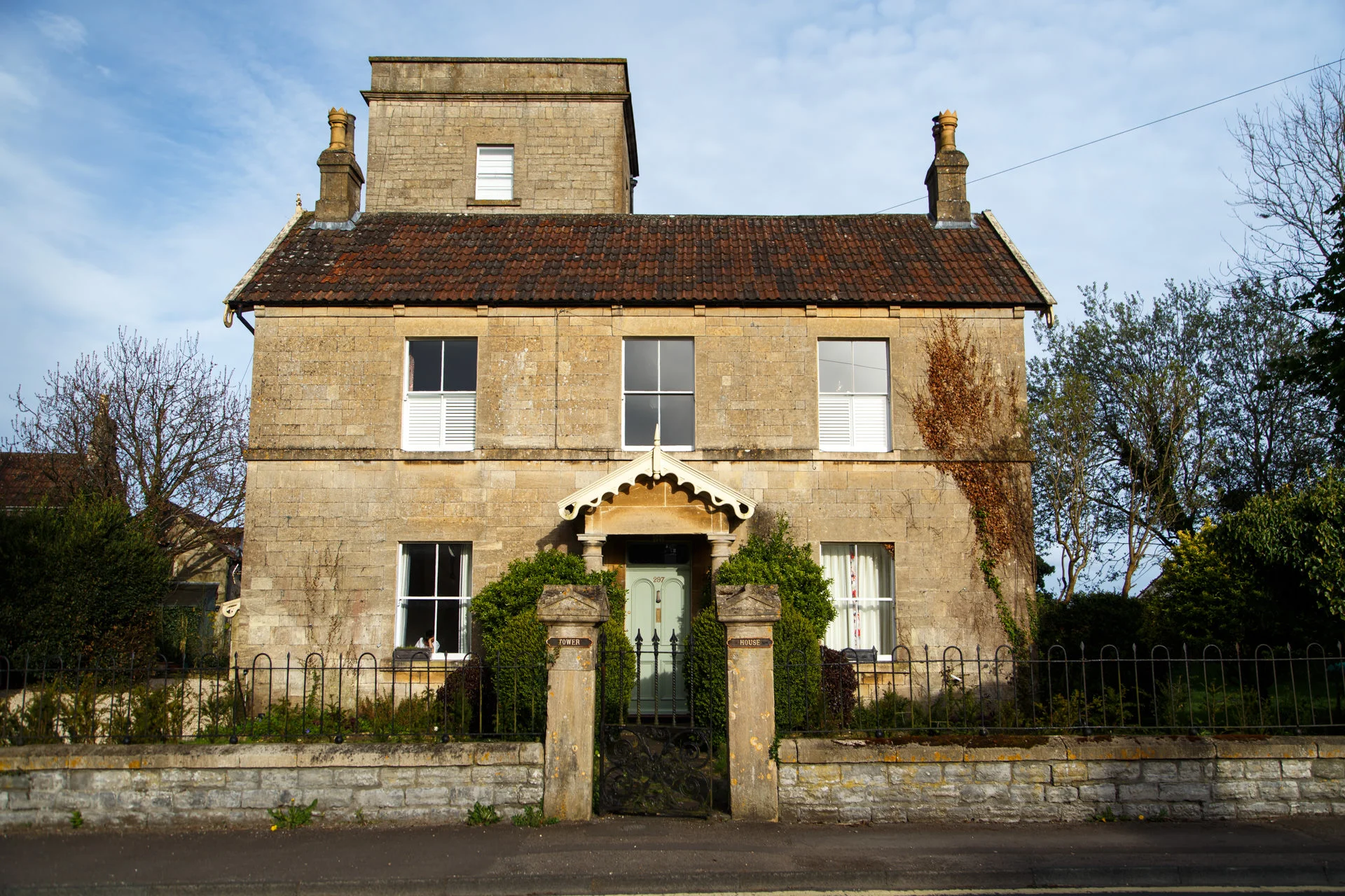 Aptly named ‘Tower House’.