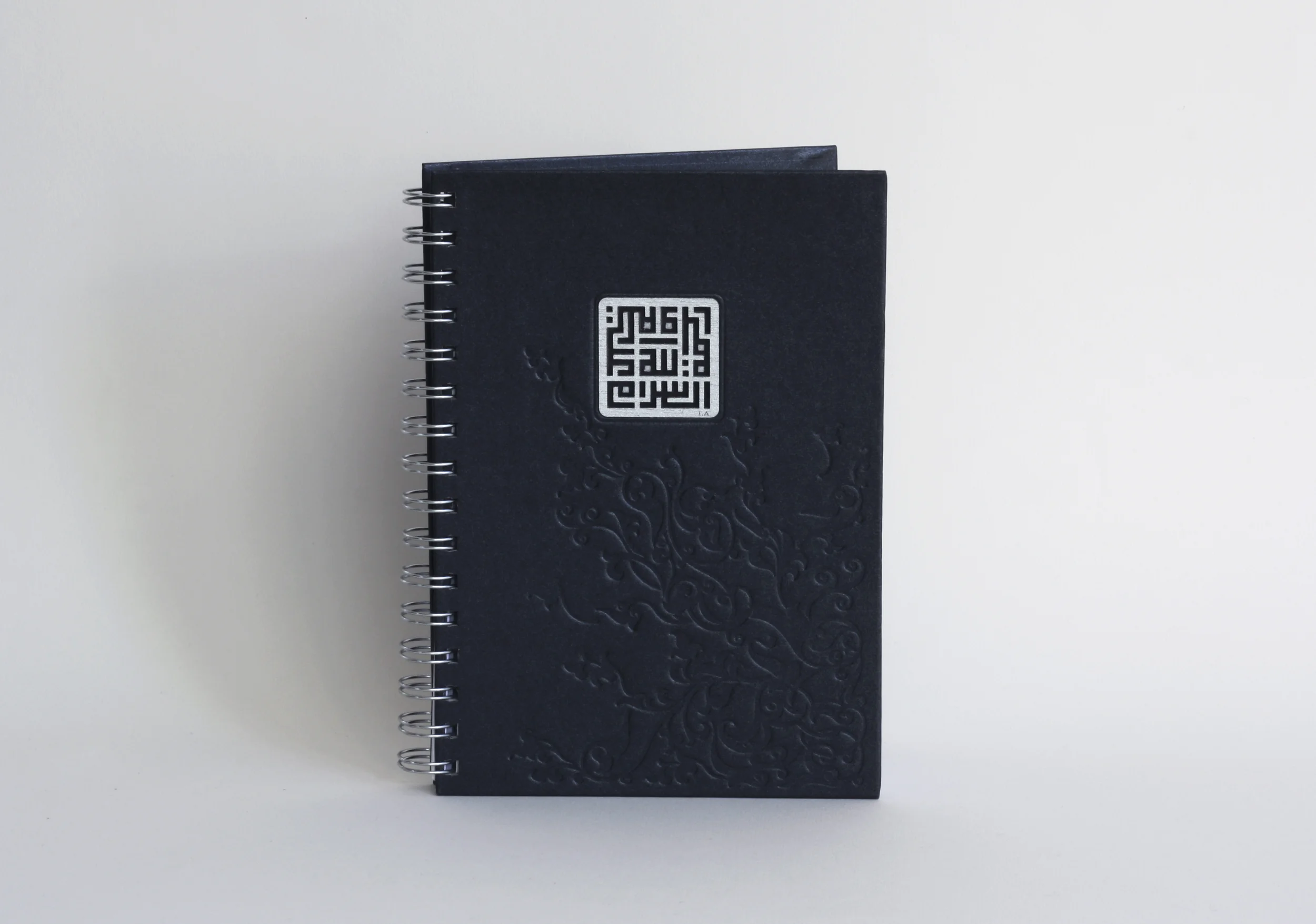 Embossed Notebook – Ebony