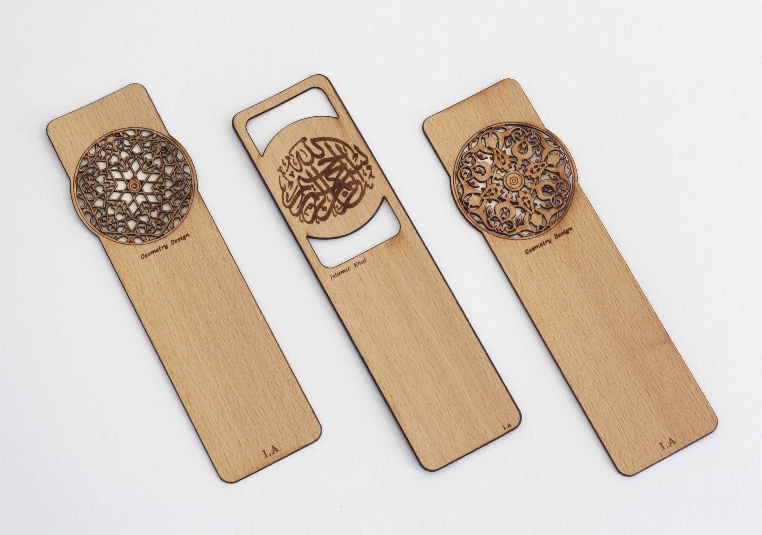 Islamic Bookmarks – Set of 3