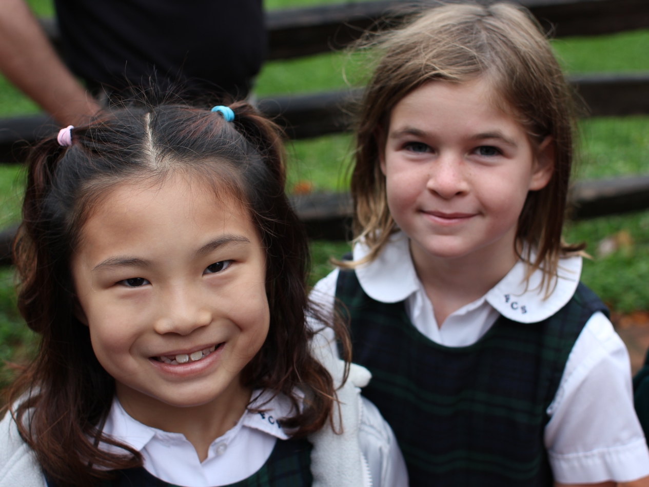 Christian Private School Near Me | Christian Elementary School in Dulles Virginia | Two Lower School Girls
