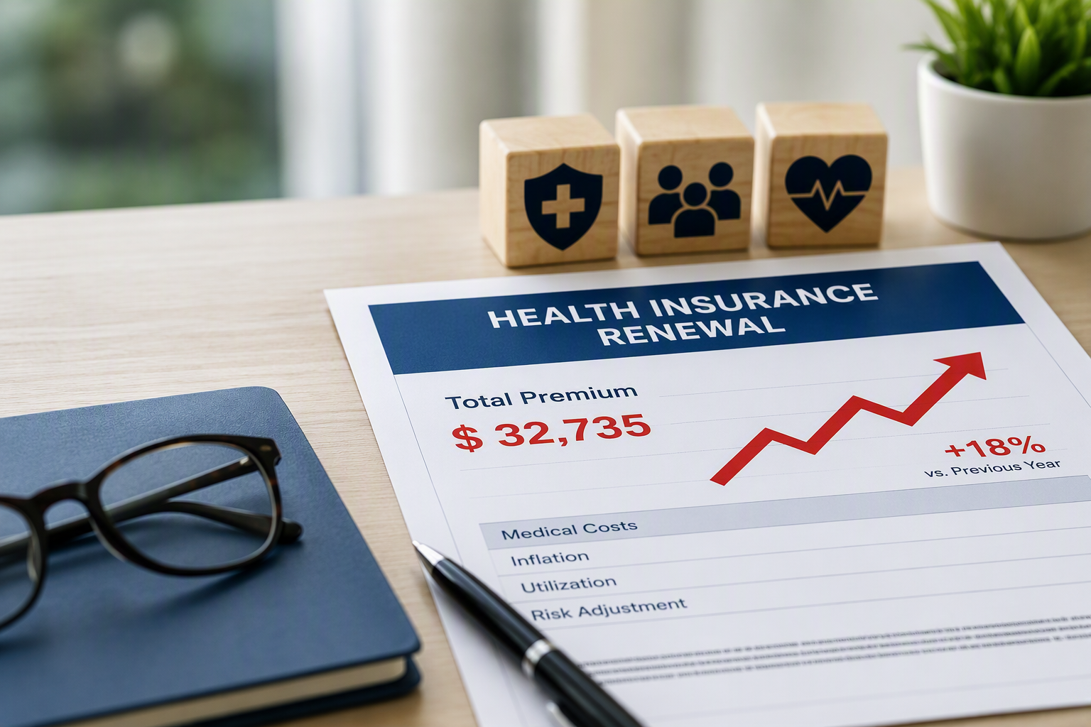 Why Your Health Insurance Renewal Keeps Going Up (Even If Your Employees Are Healthy)