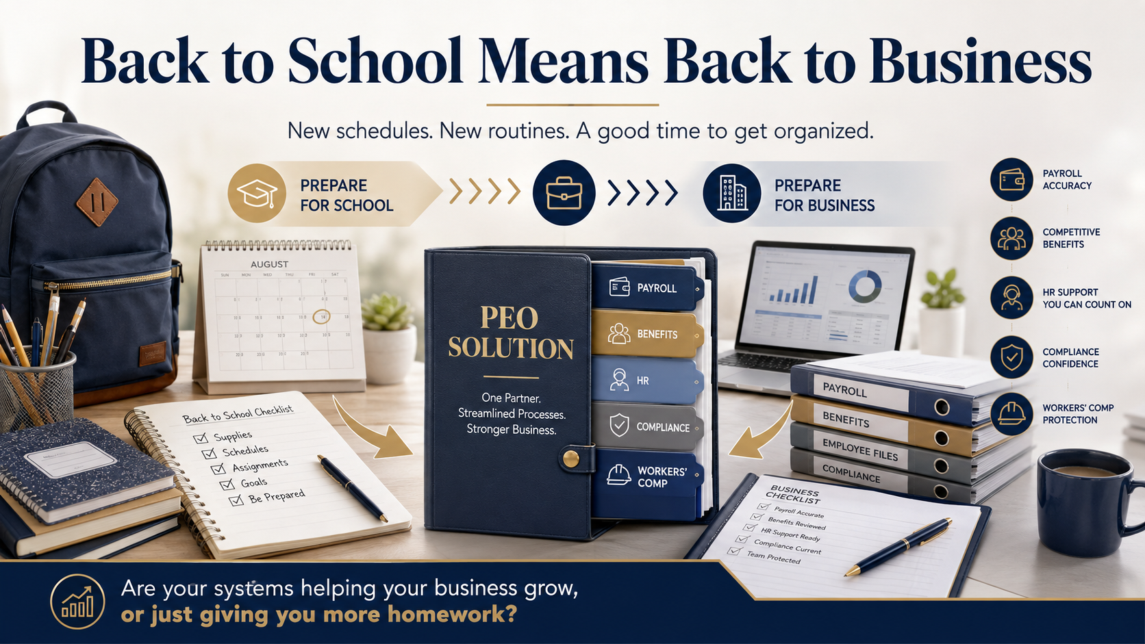Back to School Means Back to Business