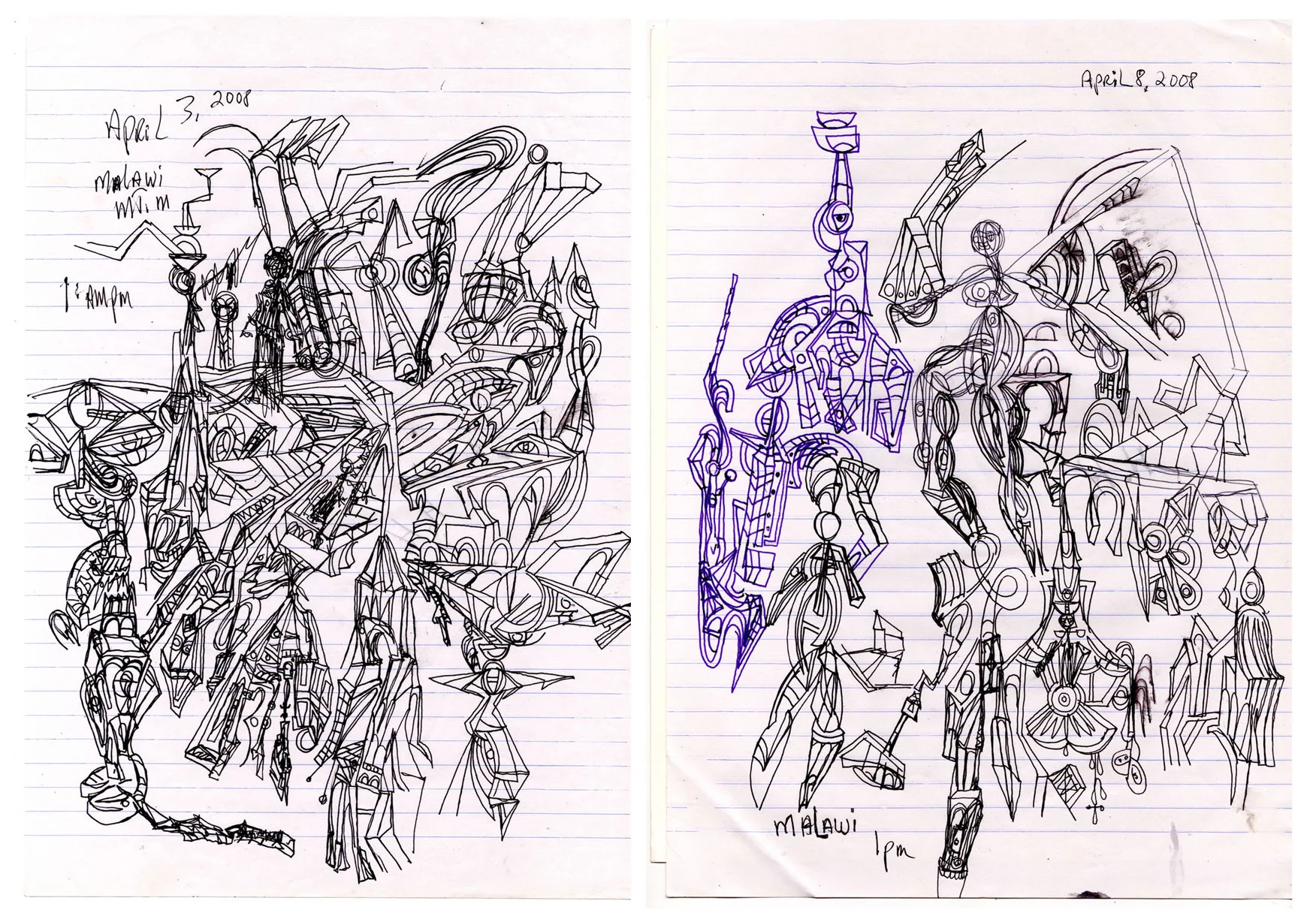 Transit Sketches, 2008