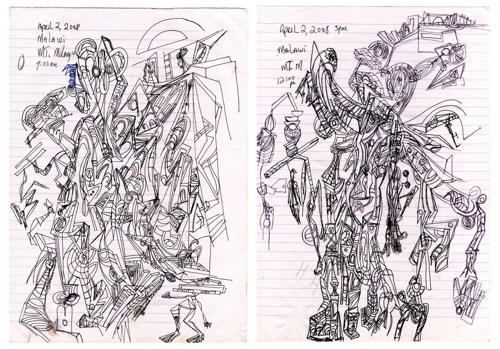 Transit Sketches, 2008