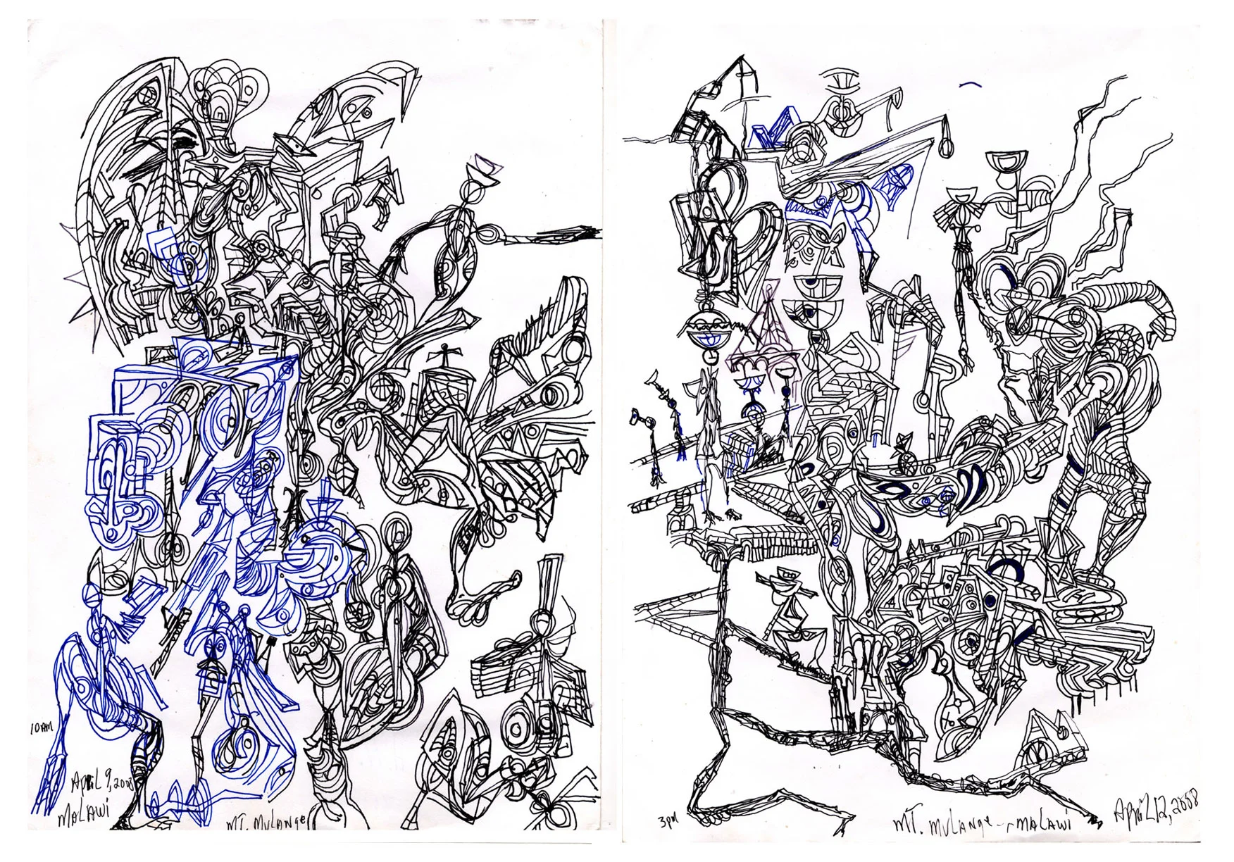 Transit Sketches, 2008