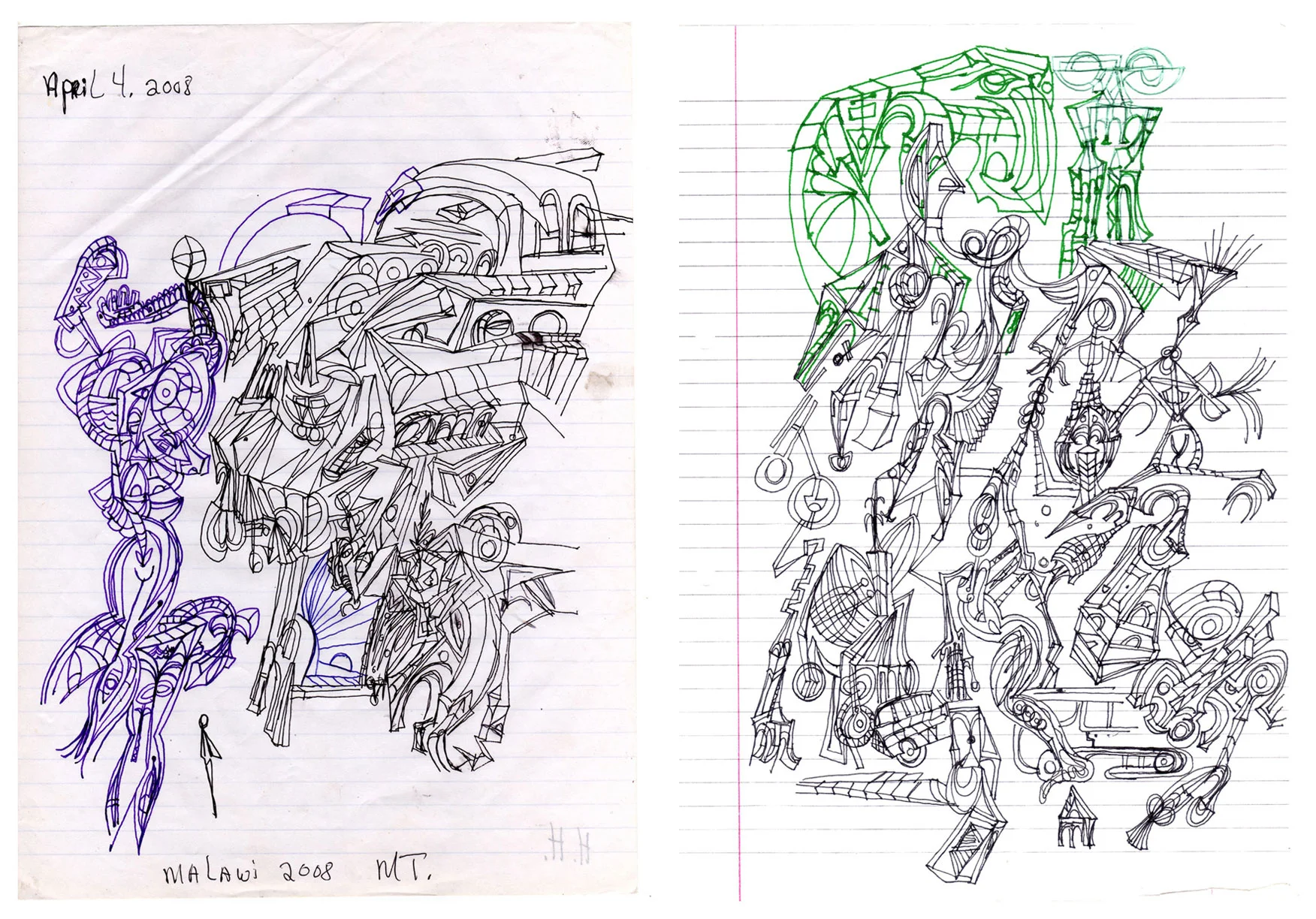 Transit Sketches, 2008