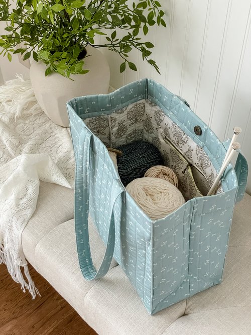 Quilted Carryall — Sharon Holland Designs