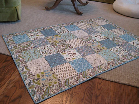 baby blue skies quilt