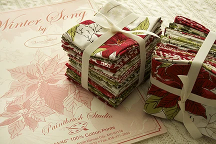 Winter Song fat quarters