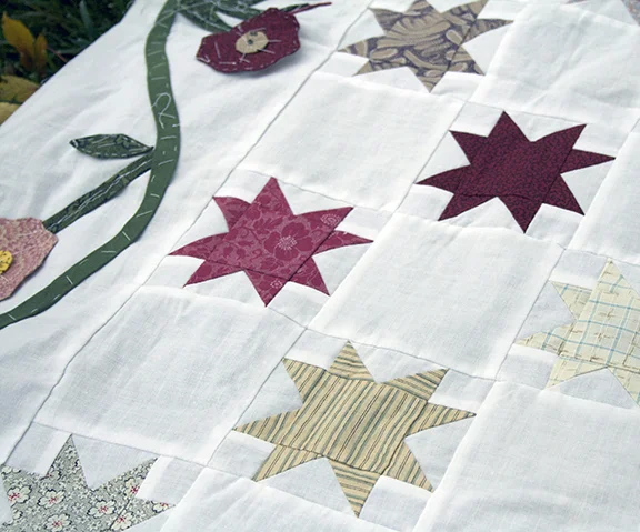 Stars & Applique close up 2