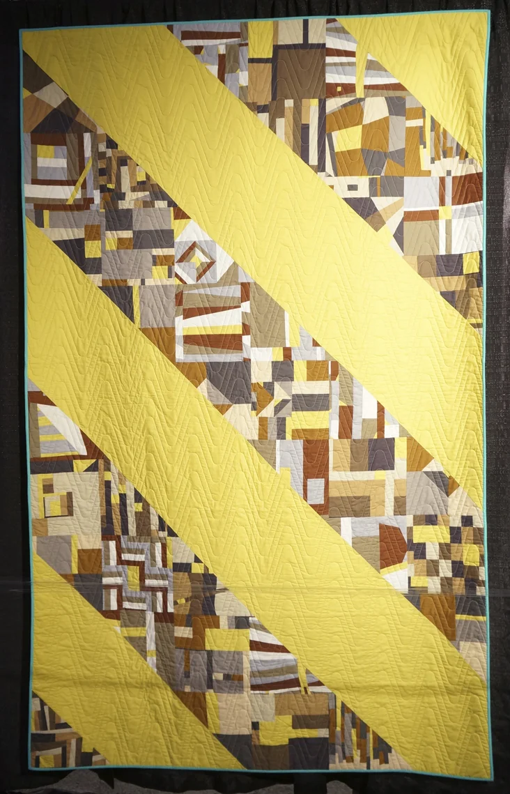Cutting Edge Conglomerate by Earamichia Brown and the NYC Metro Mod Quilters