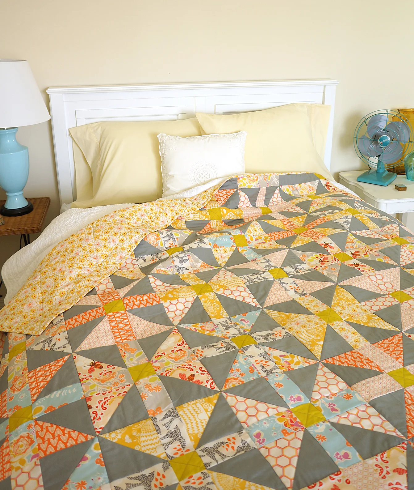 Honeybee Cottage quilt by Sharon Holland Designs