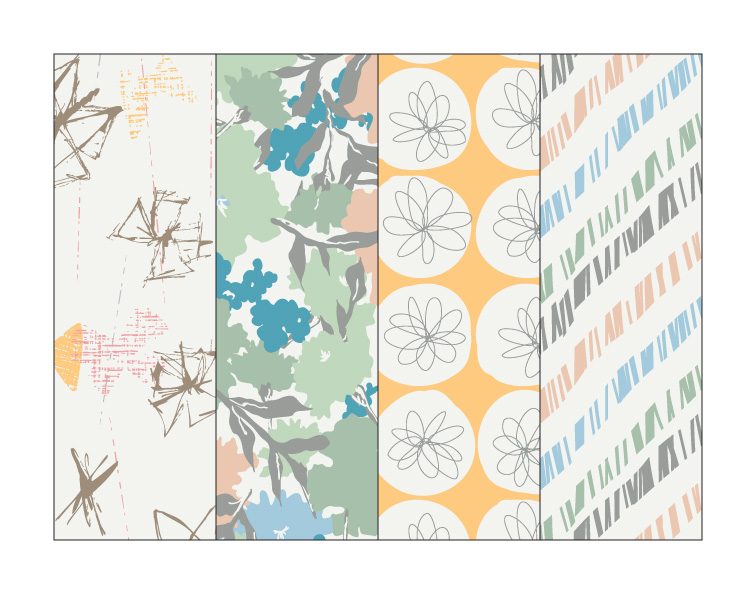 Sneak peek at my new fabric collection called Gossamer for Art Gallery Fabrics!
