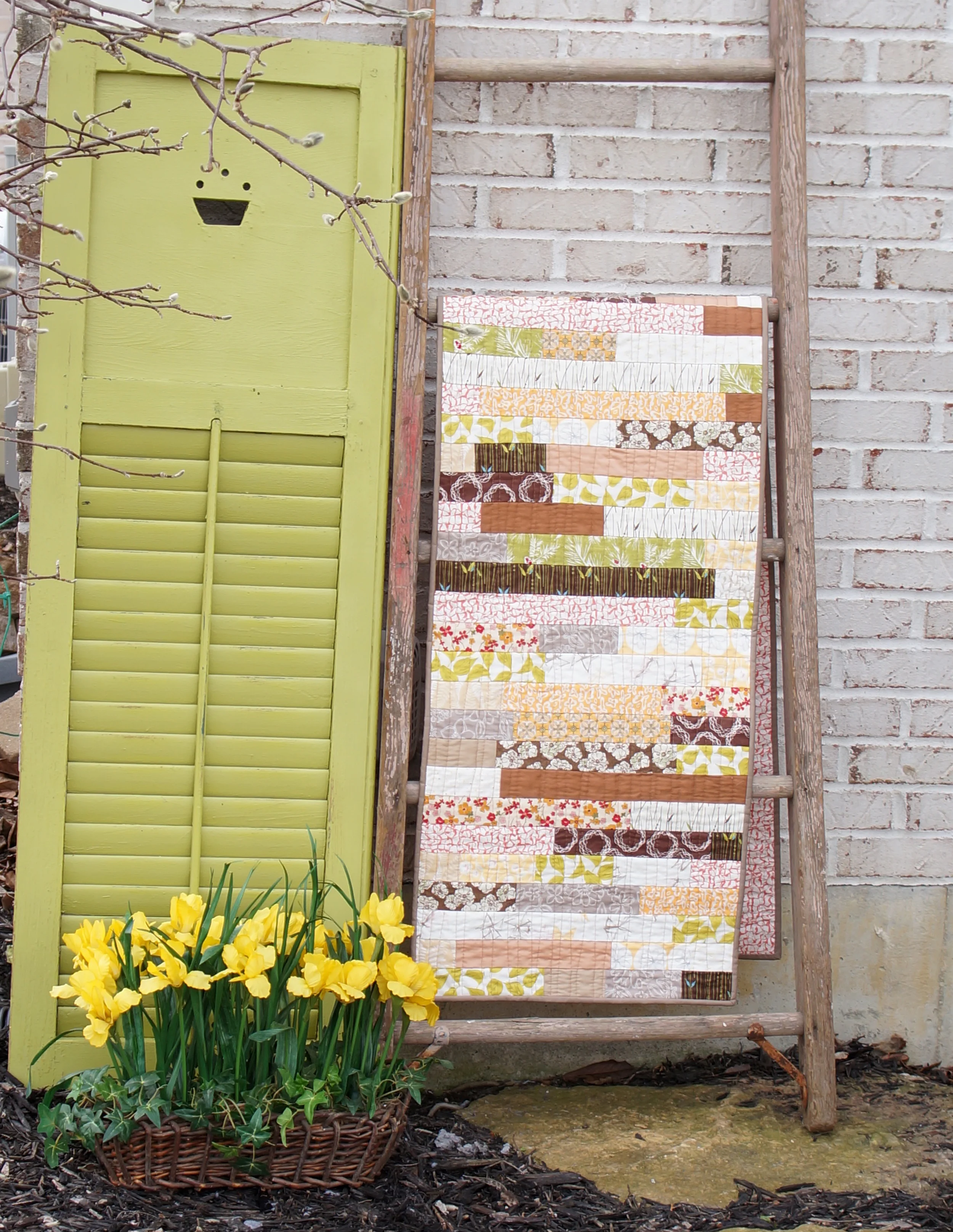 Stacked Strips Table Runner — Sharon Holland Designs