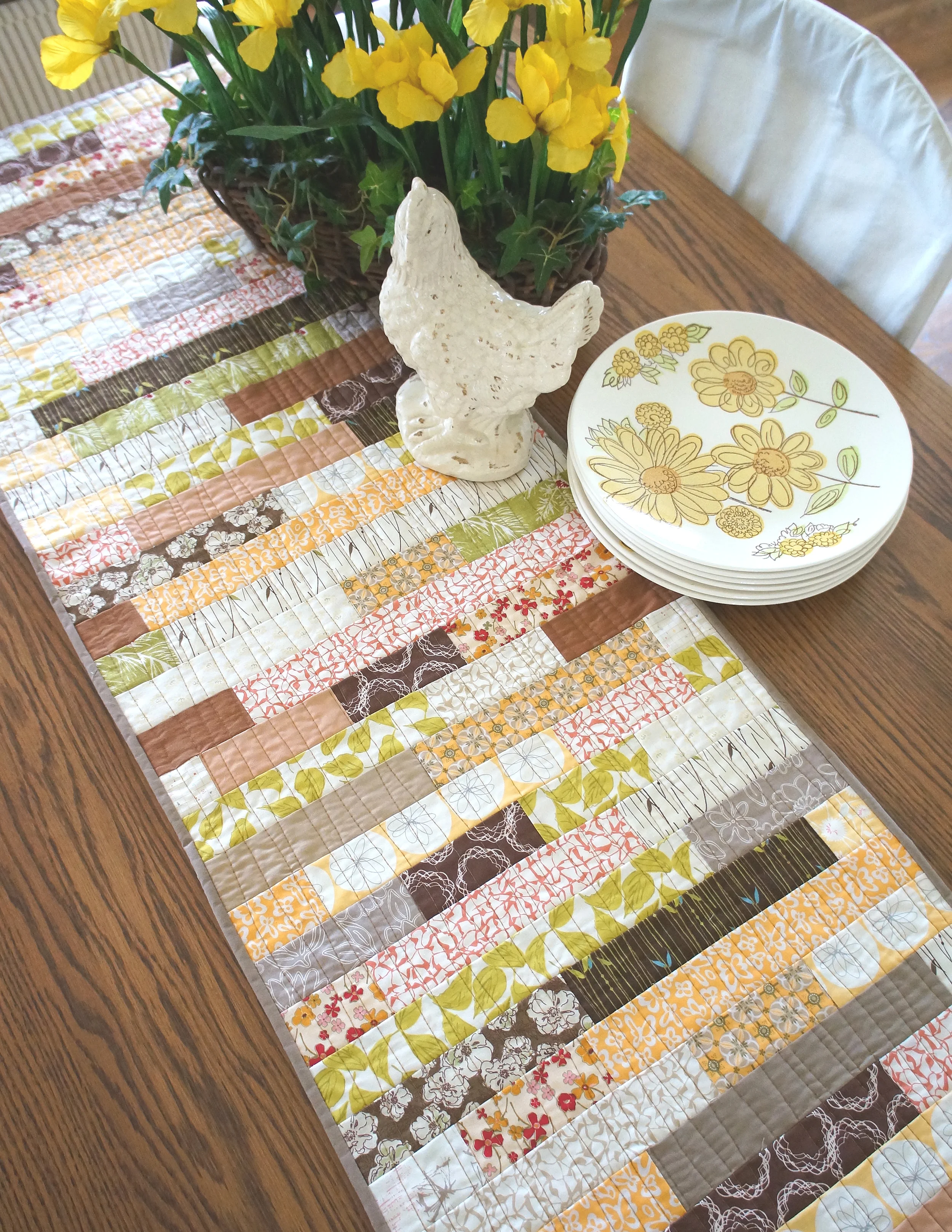Stacked Strips by Sharon Holland