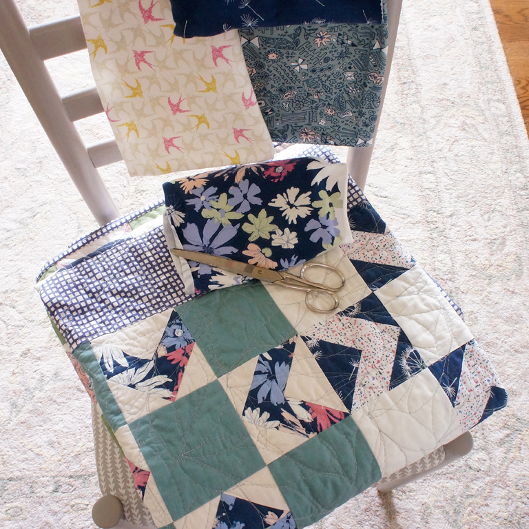 Four Winds quilt by Sharon Holland