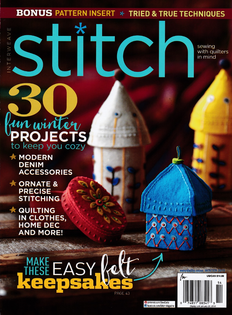 Winter 2015 Stitch magazine