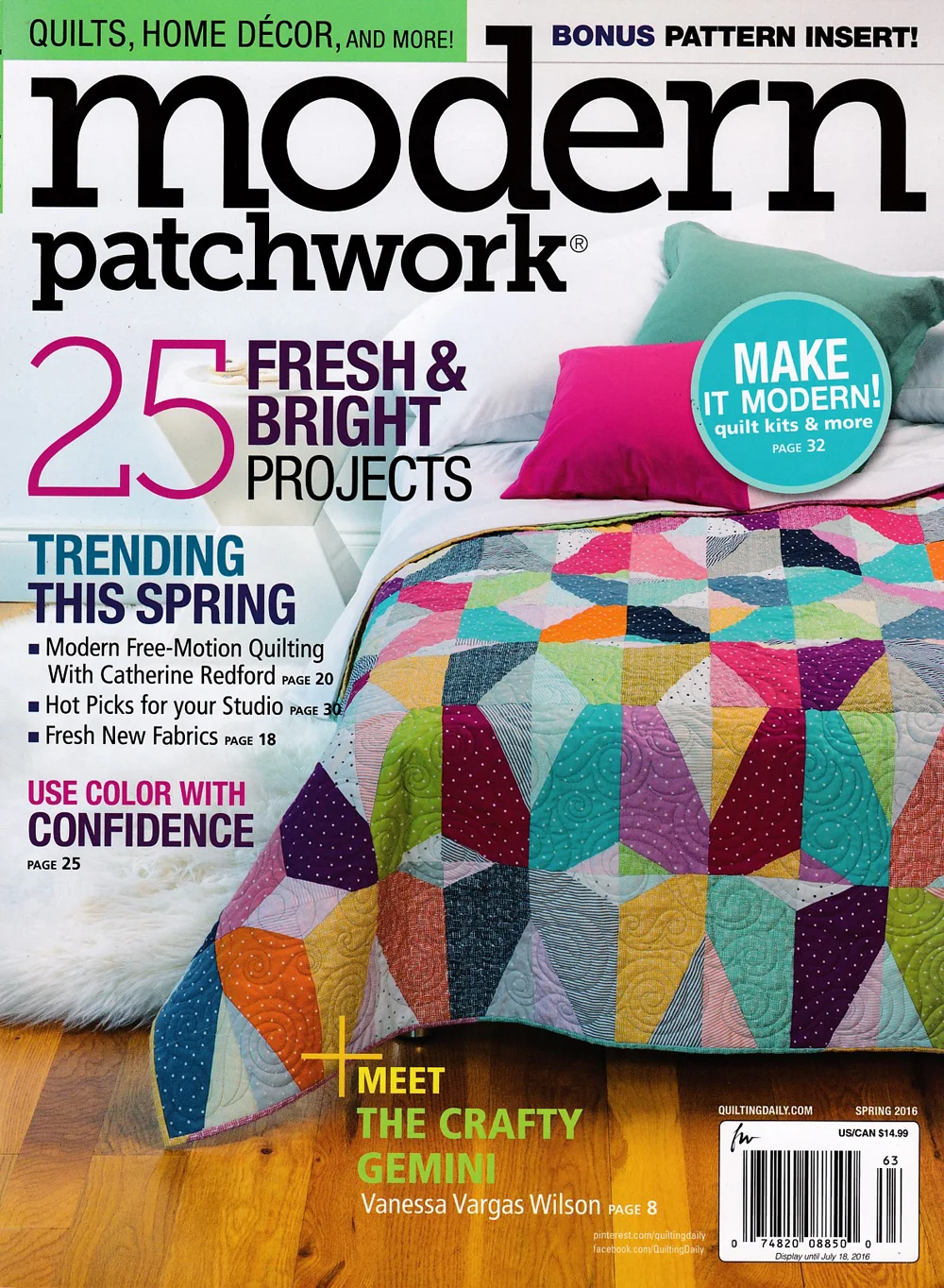 Spring 2016 Modern Patchwork Magazine