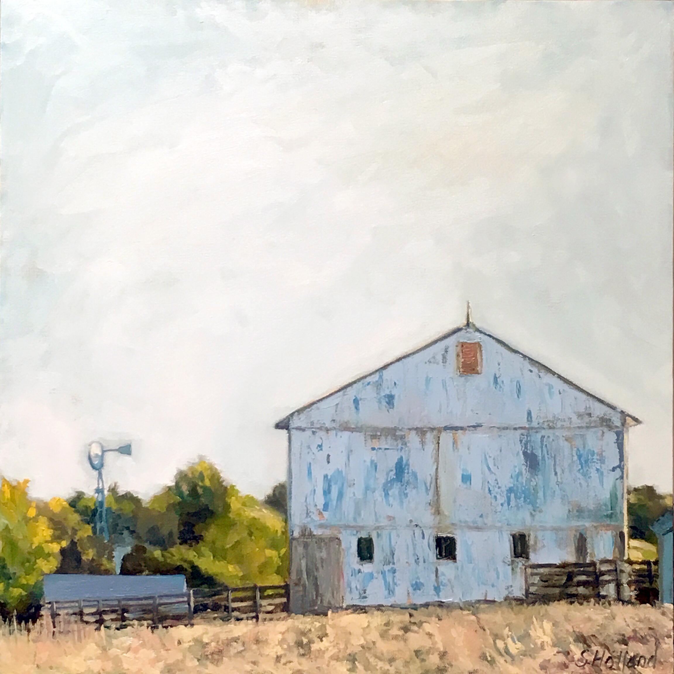 Blue Shade by Sharon Holland