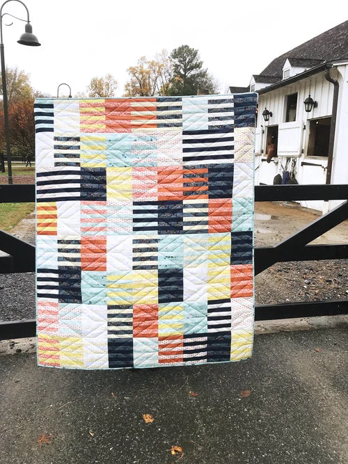 Weave quilt and photo by Silvia Sutter / A Stranger View