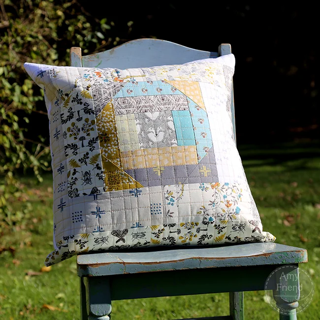 Photo and pillow by Amy Friend of During Quiet Time
